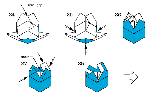 Diagrams for steps 24-28.