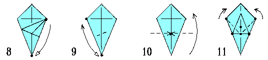 Diagrams for steps 8-11.