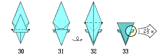 Diagrams for steps 30-33.