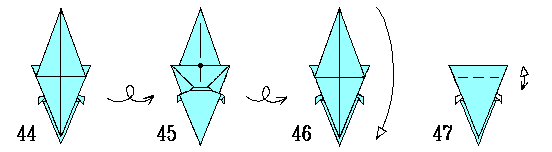 Diagrams for steps 44-47.