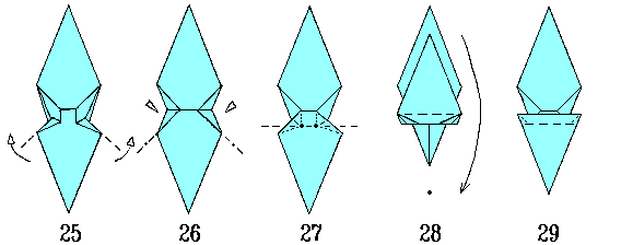 Diagrams for steps 25-29.
