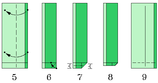 Diagrams for steps 5-9.